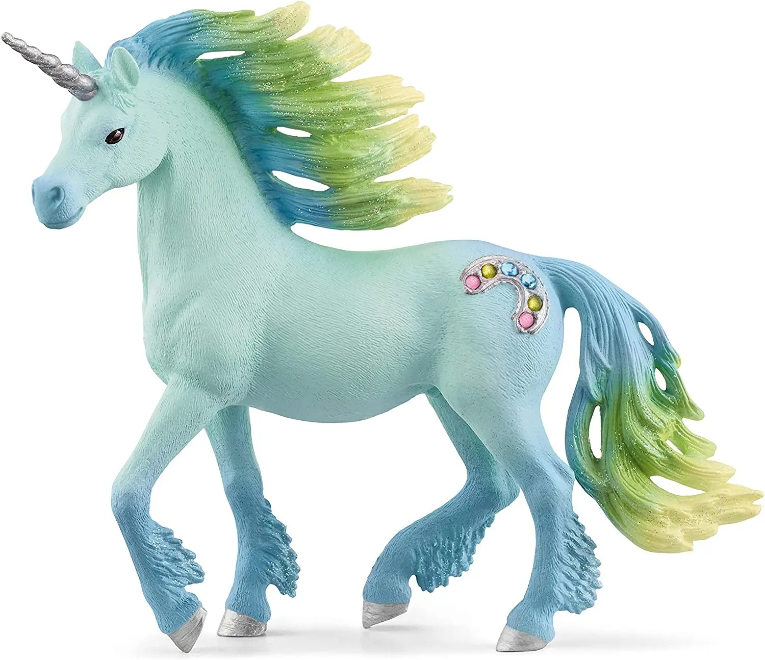 Cover: 4059433432793 | Schleich 70722 - Bayala, Zuckerwatte Einhorn Hengst, Tierfigur,...