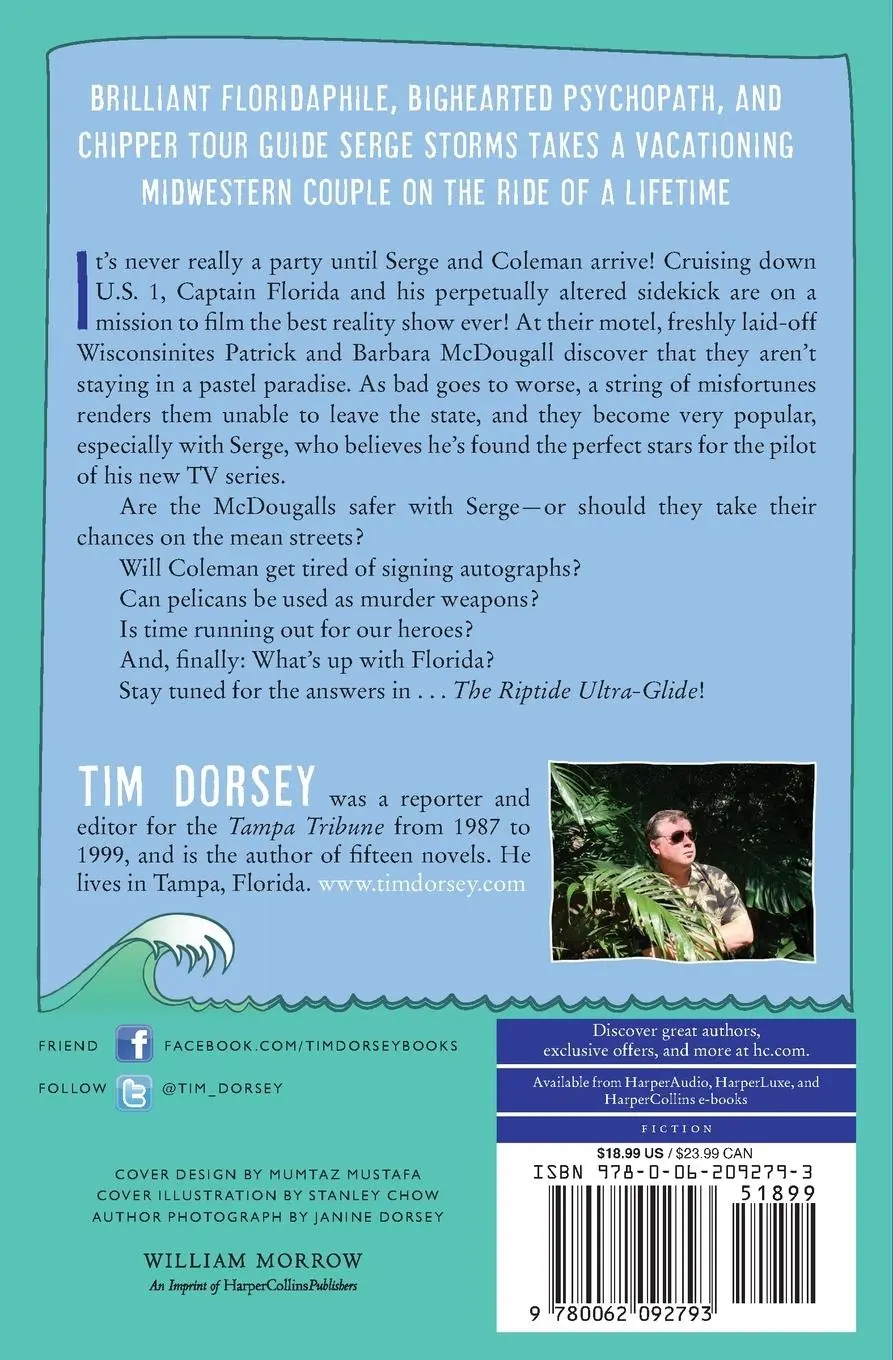 Rückseite: 9780062092793 | Riptide Ultra-Glide, The | Tim Dorsey | Taschenbuch | Englisch | 2018