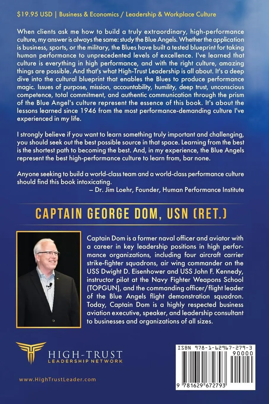 Rückseite: 9781629672793 | High Trust Leadership | Building High Performance Teams | George Dom