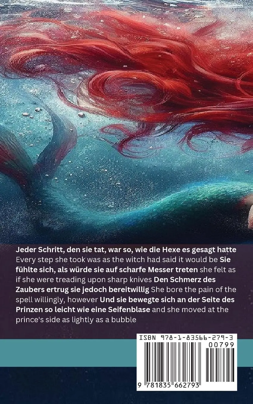 Rückseite: 9781835662793 | Die kleine Meerjungfrau / The Little Mermaid | Hans Christian Andersen