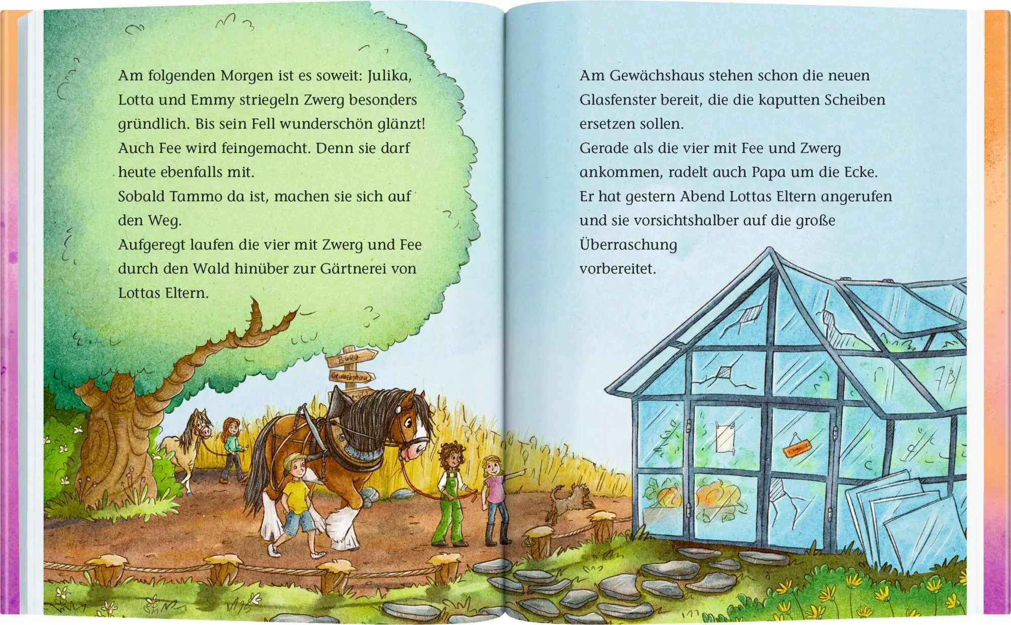 Bild: 9783649652793 | Ponyhof Brombeerwald (Erstlesebuch, Bd. 2) | Ein Pferd namens Zwerg