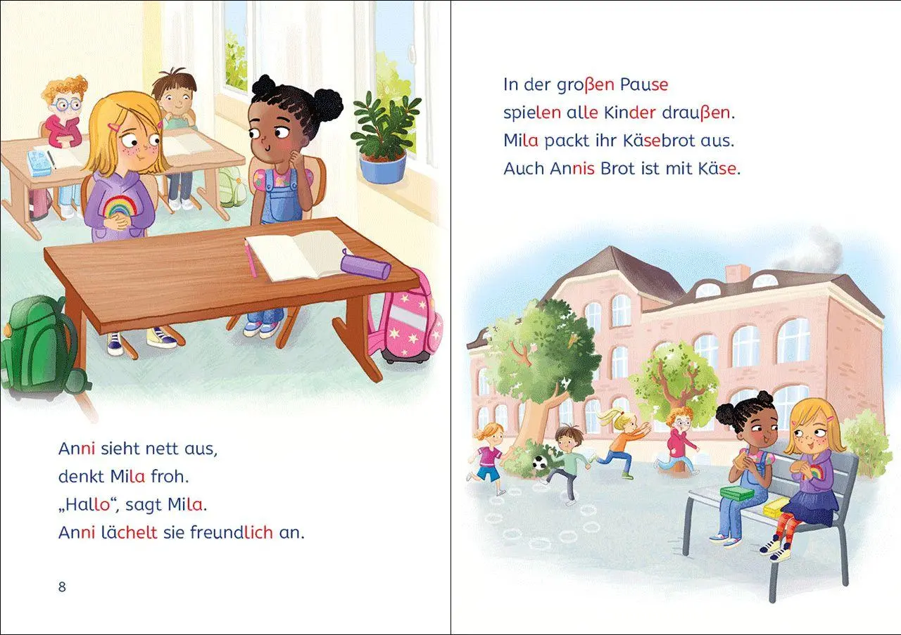 Bild: 9783743222793 | Leselöwen 1. Klasse - Der große Freundinnen-Test | Annette Moser