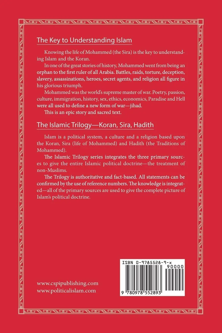 Rückseite: 9780978552893 | Mohammed and the Unbelievers | Taschenbuch | Englisch | 2006