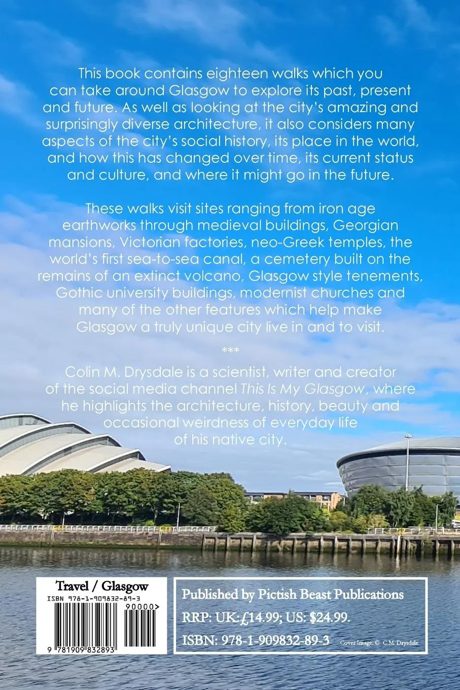 Rückseite: 9781909832893 | Glasgow Uncovered | Colin M. Drysdale | Taschenbuch | Englisch | 2025