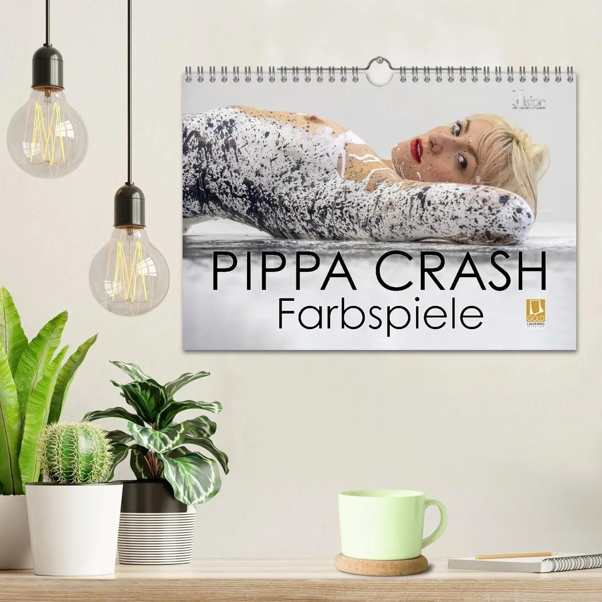 Bild: 9783457582893 | PIPPA CRASH - Farbspiele (Wandkalender 2026 DIN A4 quer), CALVENDO...