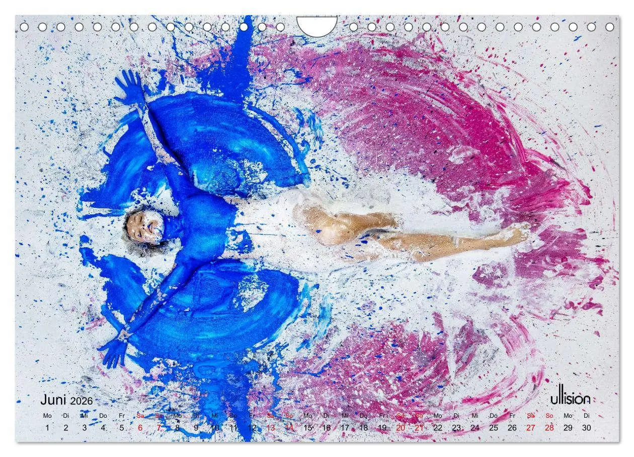 Bild: 9783457582893 | PIPPA CRASH - Farbspiele (Wandkalender 2026 DIN A4 quer), CALVENDO...