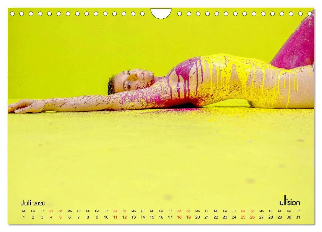Bild: 9783457582893 | PIPPA CRASH - Farbspiele (Wandkalender 2026 DIN A4 quer), CALVENDO...