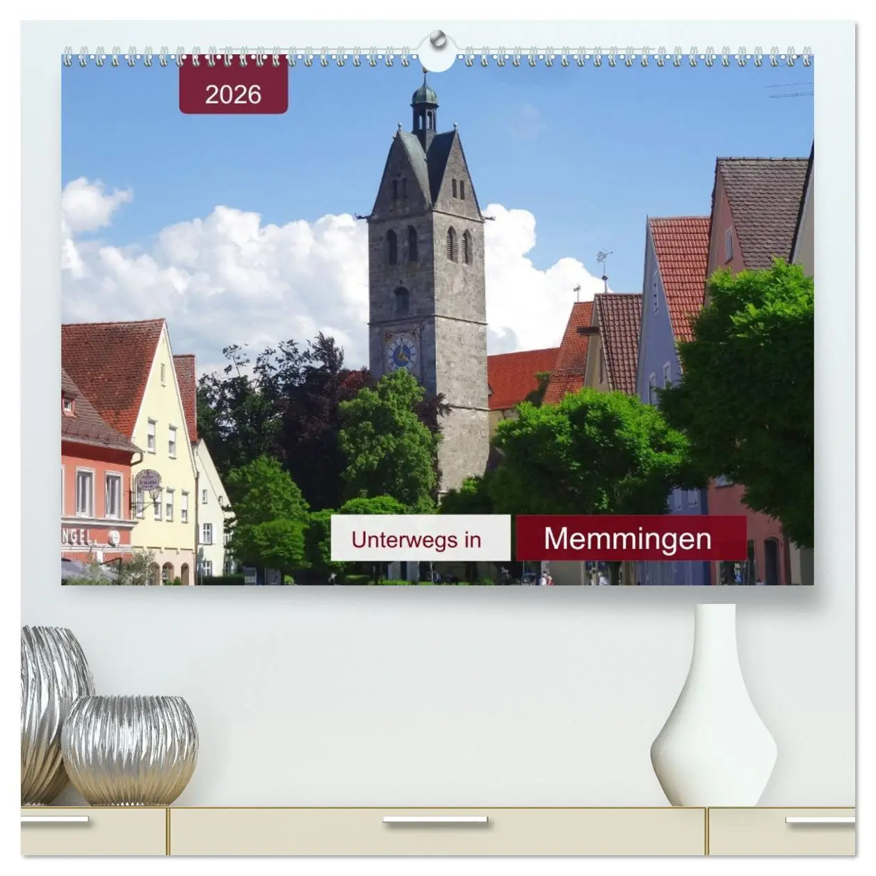 Cover: 9783457722893 | Unterwegs in Memmingen (hochwertiger Premium Wandkalender 2026 DIN...