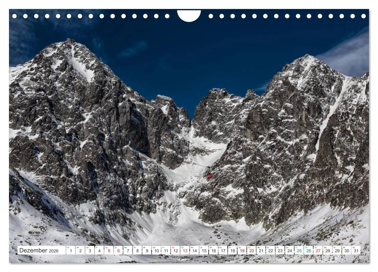 Bild: 9783457962893 | Slowakei - Die Schönheit der Tatra Gebirge (Wandkalender 2026 DIN...