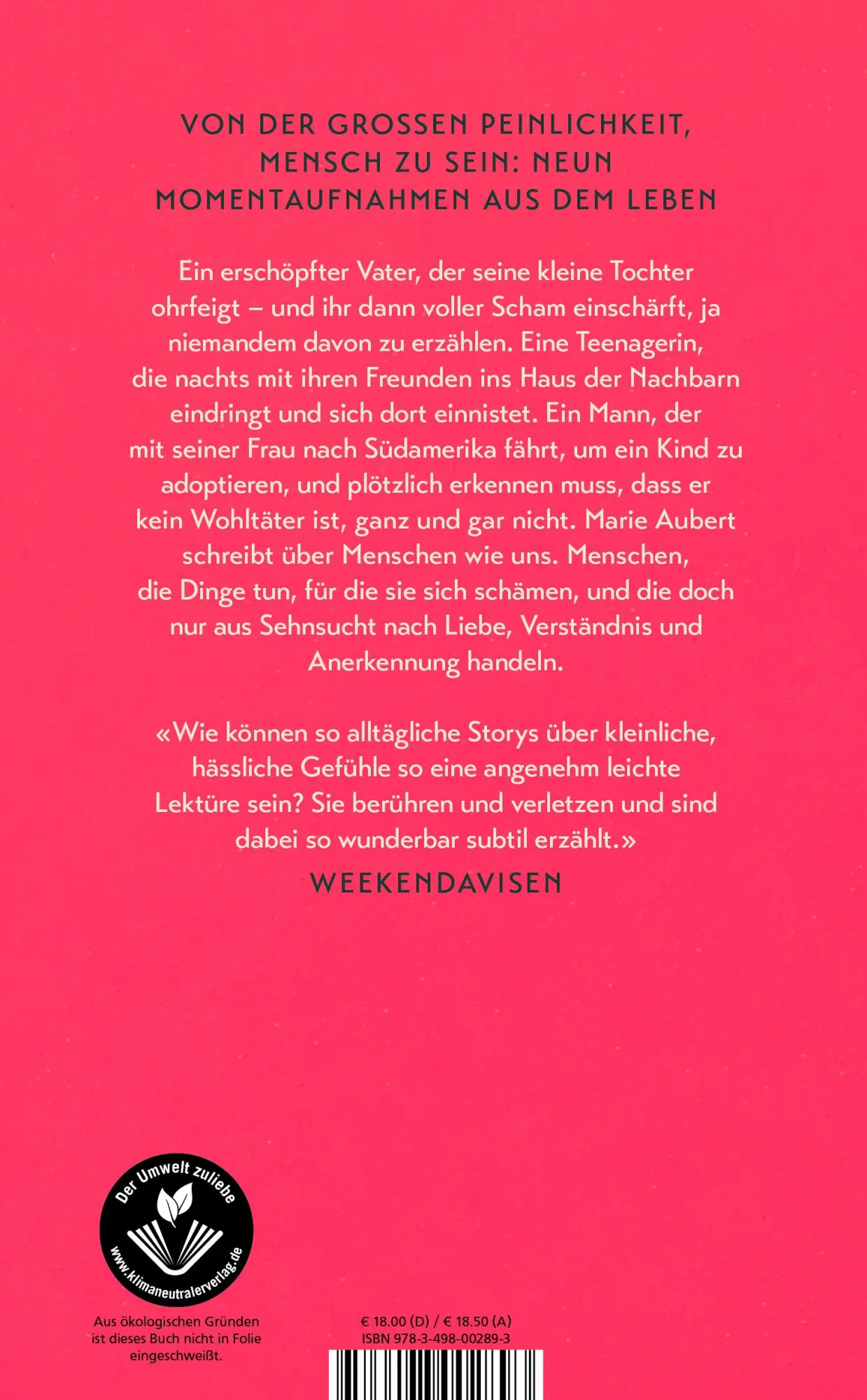 Rückseite: 9783498002893 | Kann ich mit zu dir? | Marie Aubert | Buch | 144 S. | Deutsch | 2022