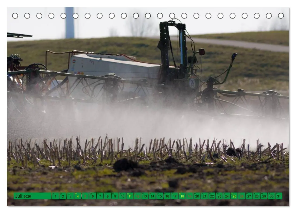 Bild: 9783516052893 | Landwirtschaft - Maschinen im Einsatz (Tischkalender 2026 DIN A5...