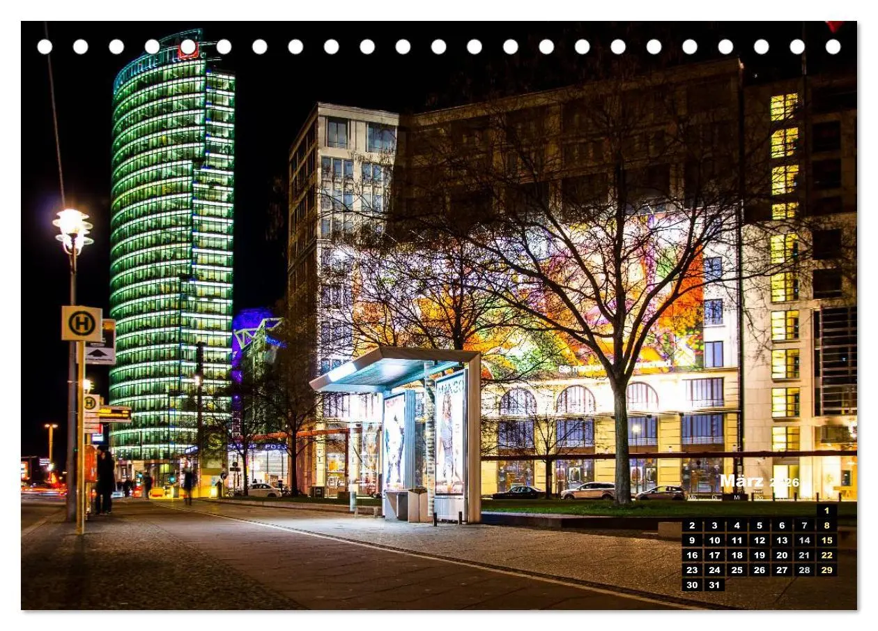 Bild: 9783516122893 | Berlin im Lichterglanz 2026 (Tischkalender 2026 DIN A5 quer),...