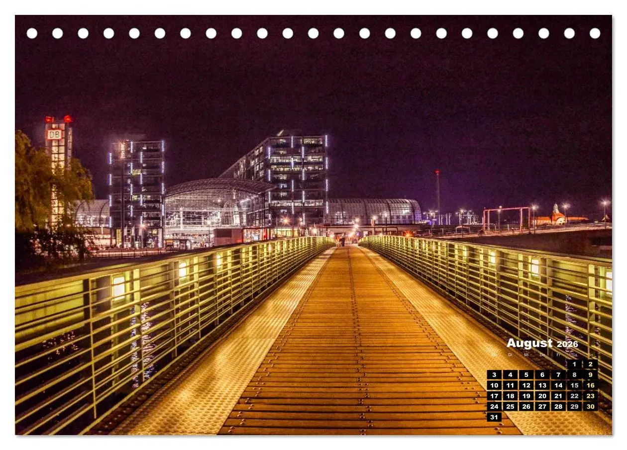 Bild: 9783516122893 | Berlin im Lichterglanz 2026 (Tischkalender 2026 DIN A5 quer),...