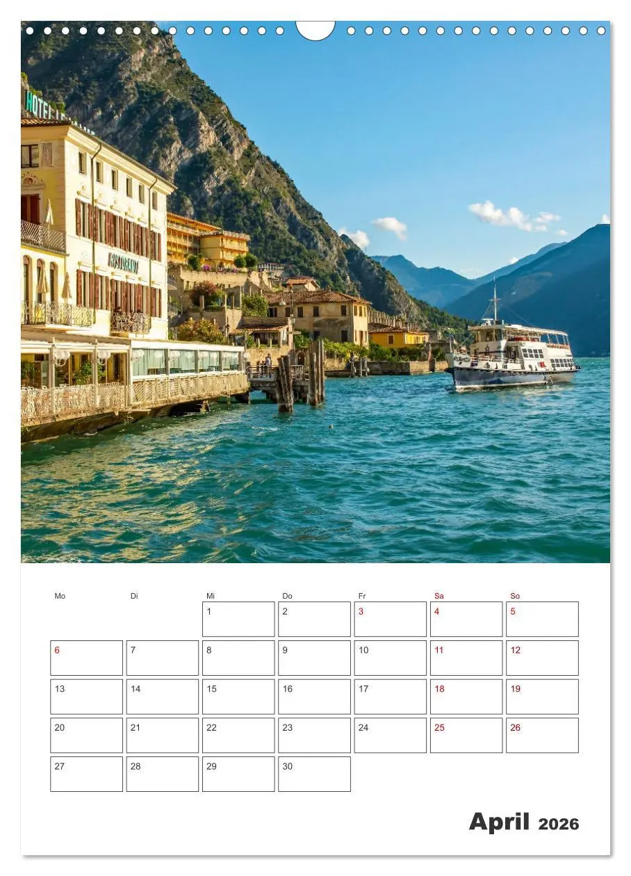 Bild: 9783516292893 | Limone sul Garda - Urlaubsplaner (Wandkalender 2026 DIN A3 hoch),...