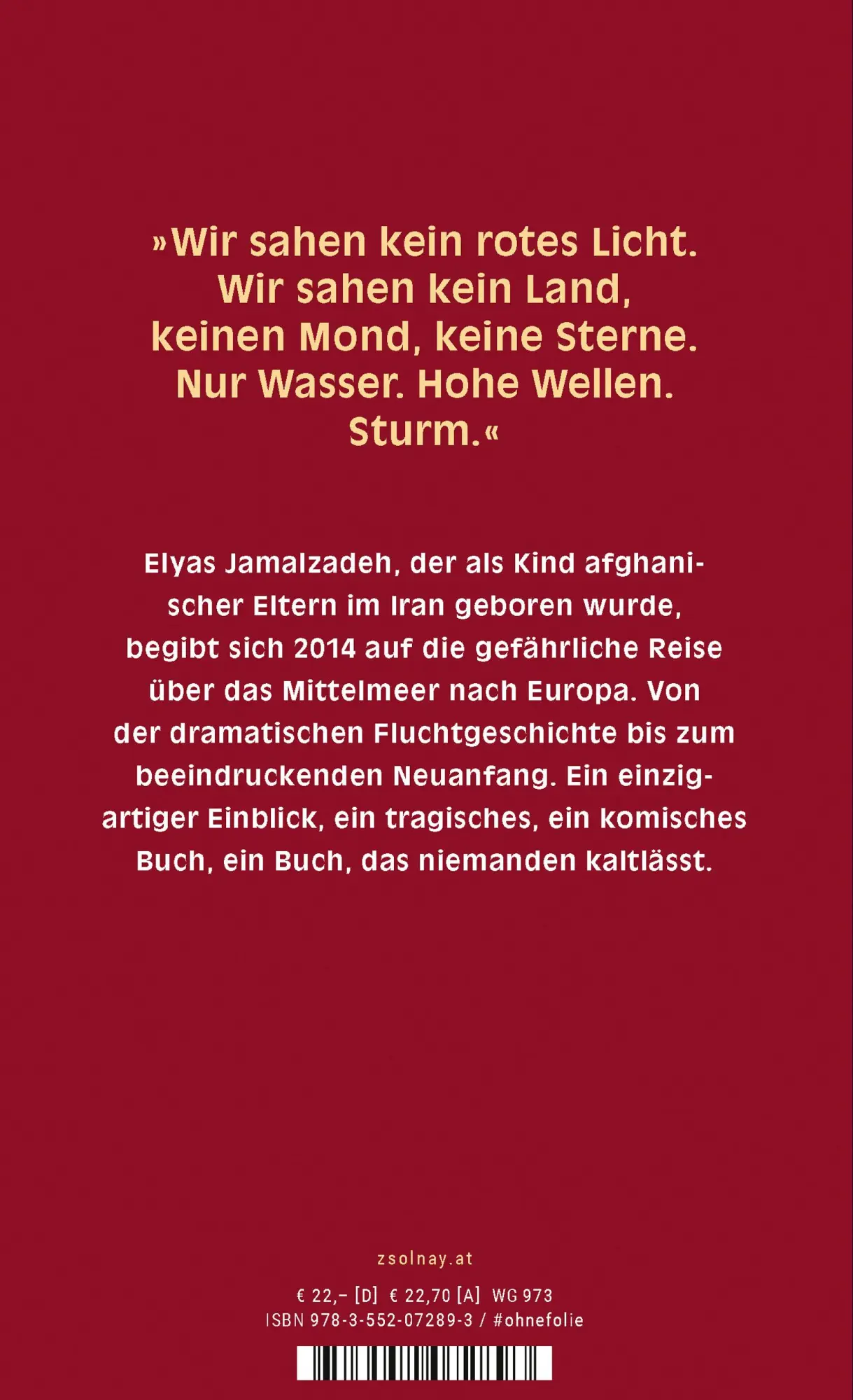 Bild: 9783552072893 | Freitag ist ein guter Tag zum Flüchten | Elyas Jamalzadeh (u. a.)