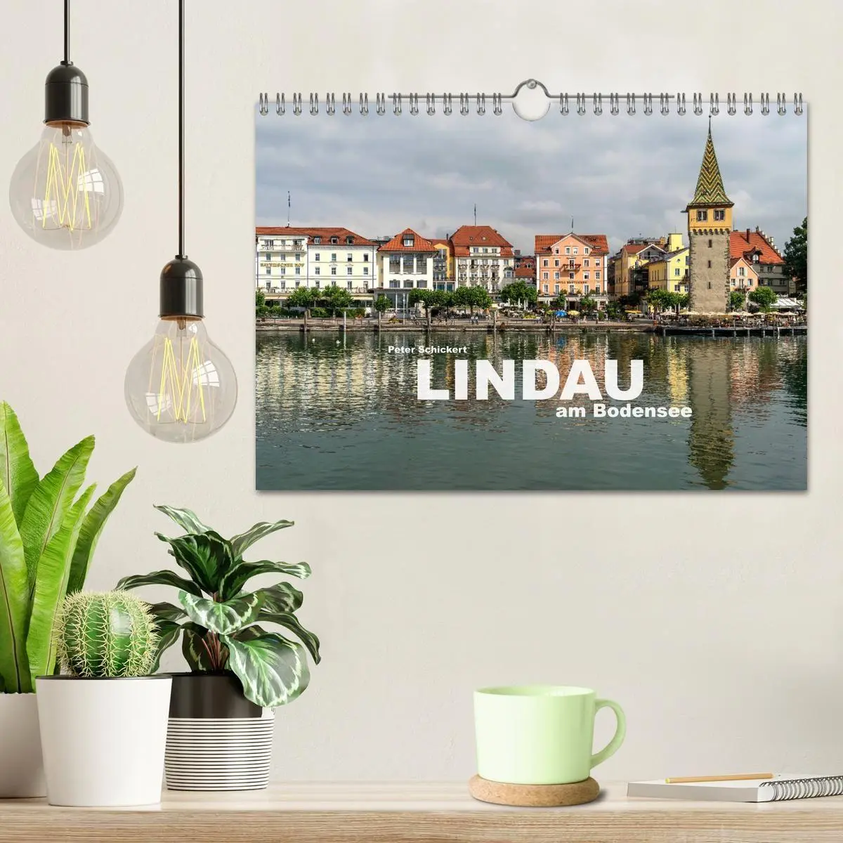 Bild: 9783569832893 | Lindau am Bodensee (Wandkalender 2027 DIN A4 quer), CALVENDO...