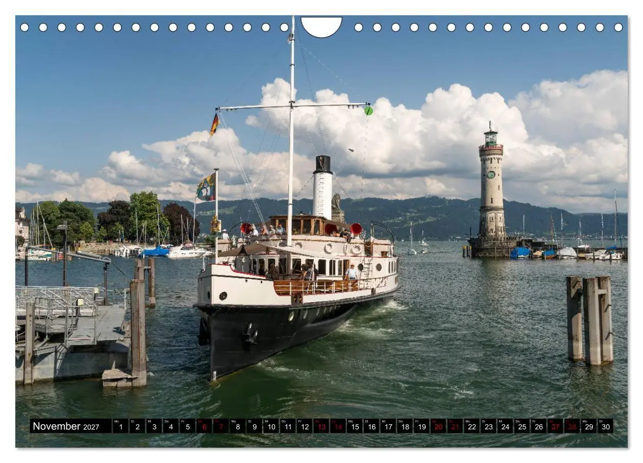 Bild: 9783569832893 | Lindau am Bodensee (Wandkalender 2027 DIN A4 quer), CALVENDO...