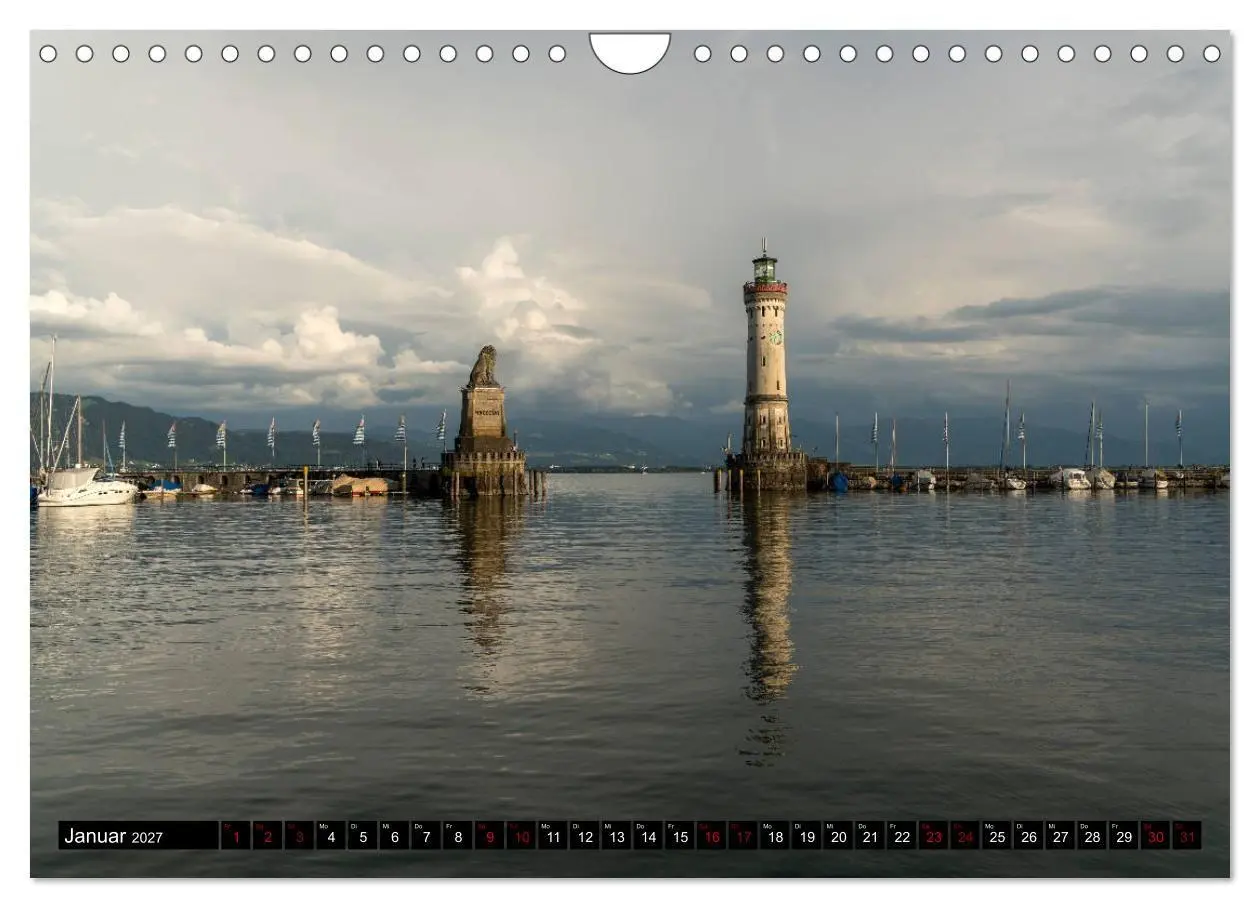 Bild: 9783569832893 | Lindau am Bodensee (Wandkalender 2027 DIN A4 quer), CALVENDO...