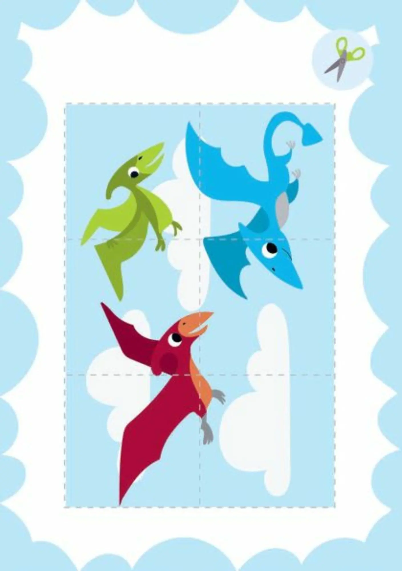 Bild: 9783649642893 | Mein kunterbunter Kindergartenblock | Schneiden &amp; Kleben (Dinosaurier)