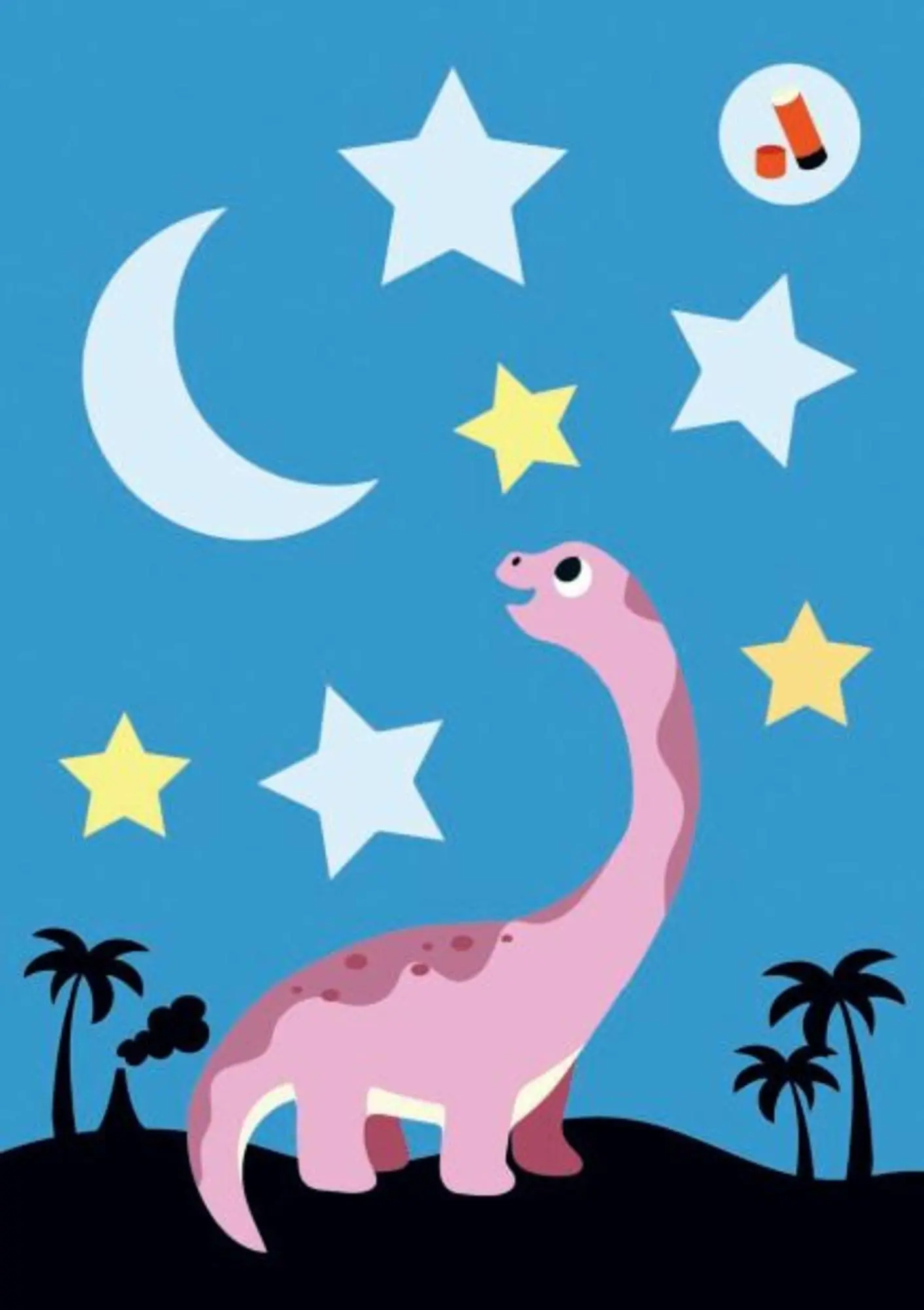 Bild: 9783649642893 | Mein kunterbunter Kindergartenblock | Schneiden &amp; Kleben (Dinosaurier)
