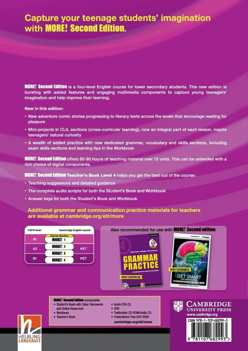 Rückseite: 9781107682993 | More! Level 4 Teacher's Book | Cheryl Pelteret | Taschenbuch | 2014