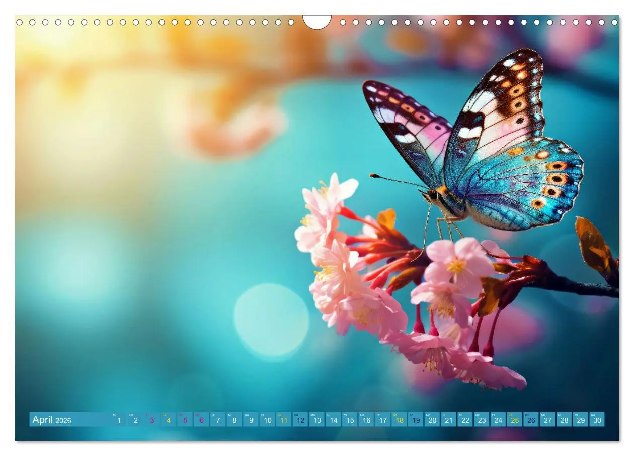 Bild: 9783457402993 | Filigrane Leichtigkeit - Schmetterlinge (Wandkalender 2026 DIN A3...
