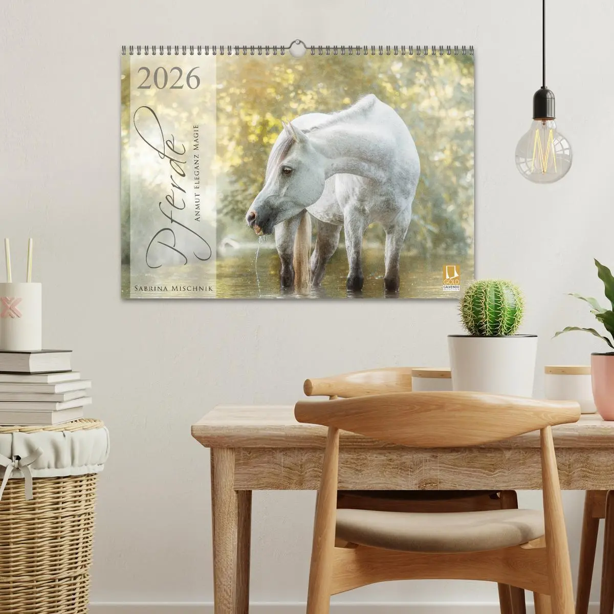 Bild: 9783457882993 | Pferde - Anmut, Eleganz, Magie (Wandkalender 2026 DIN A3 quer),...