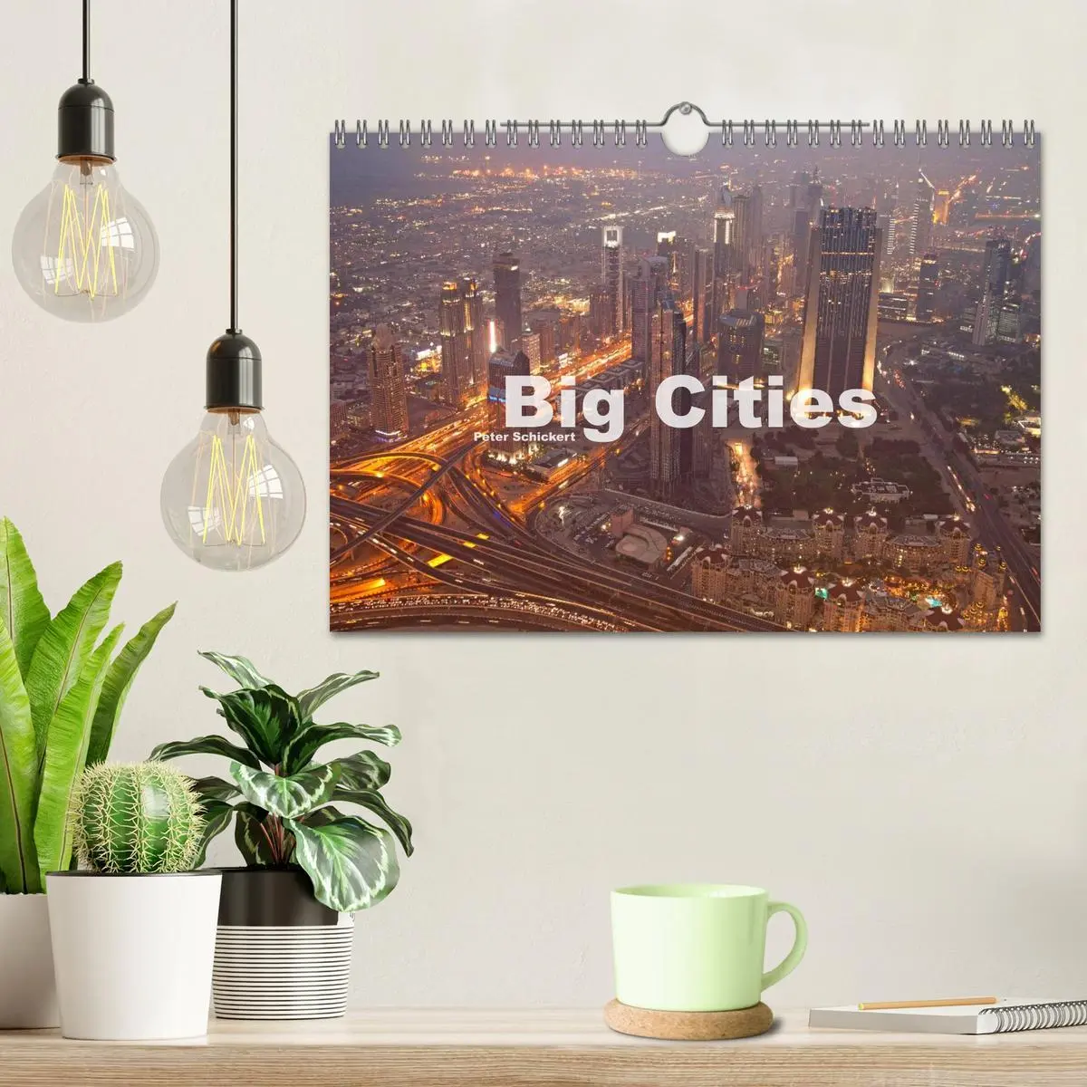 Bild: 9783516112993 | Big Cities (Wandkalender 2026 DIN A4 quer), CALVENDO Monatskalender