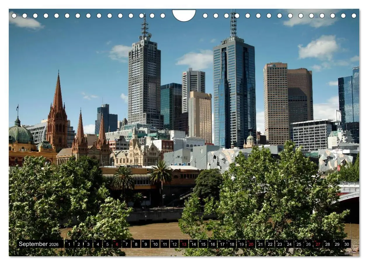 Bild: 9783516112993 | Big Cities (Wandkalender 2026 DIN A4 quer), CALVENDO Monatskalender