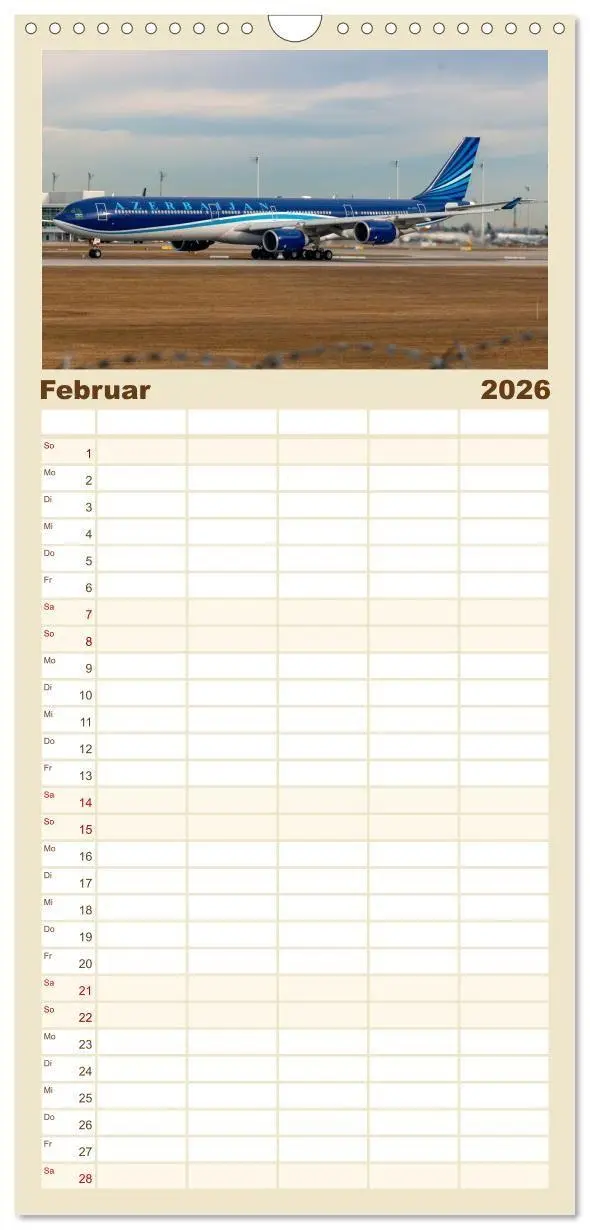 Bild: 9783516662993 | Familienplaner 2026 - Die Faszination der Quadjets mit 5 Spalten...