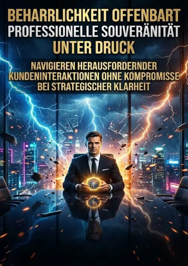 Cover: 9783565242993 | Beharrlichkeit Offenbart Professionelle Souveränität unter Druck