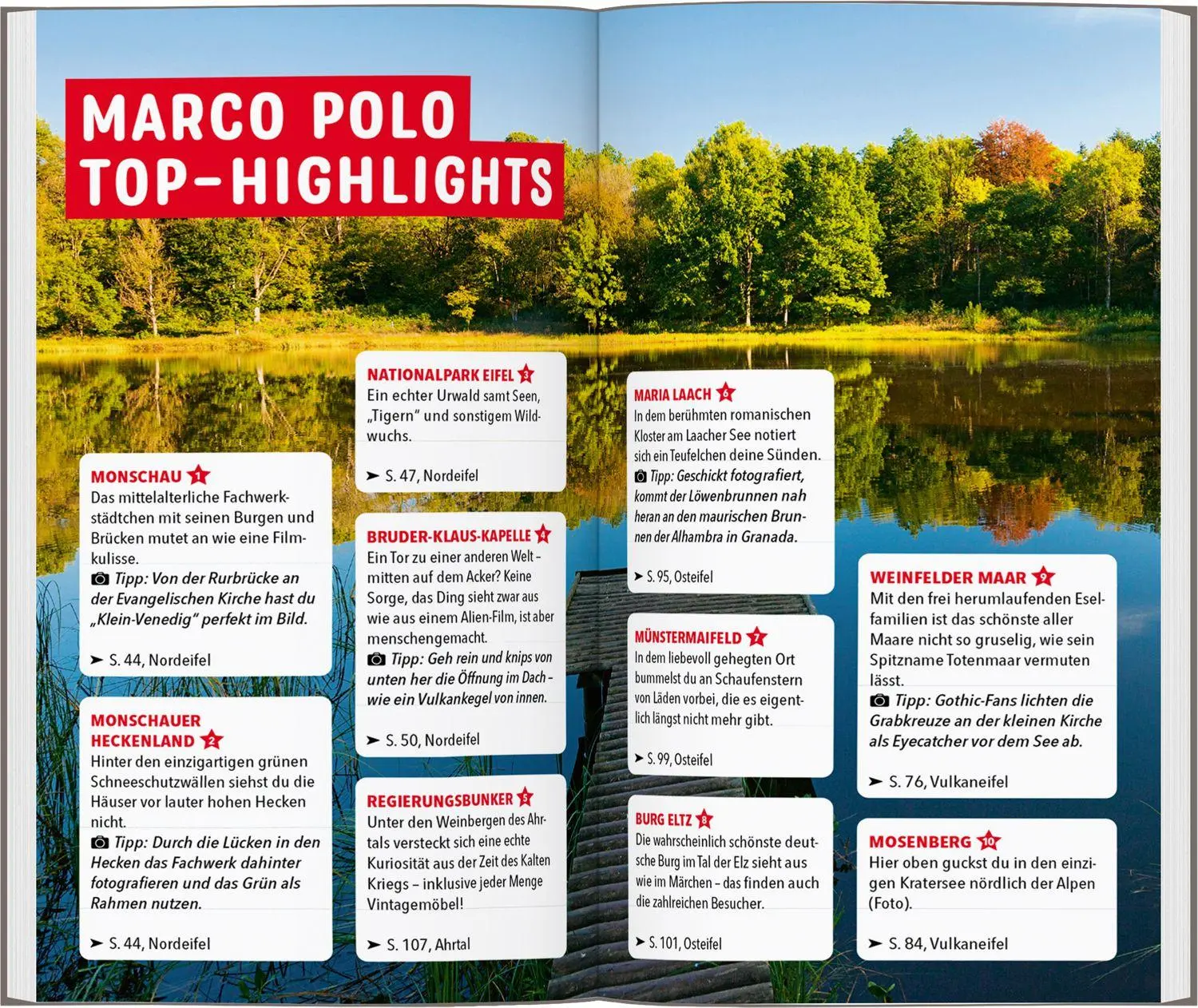 Bild: 9783829742993 | MARCO POLO Reiseführer Eifel | Susanne Jaspers (u. a.) | Taschenbuch