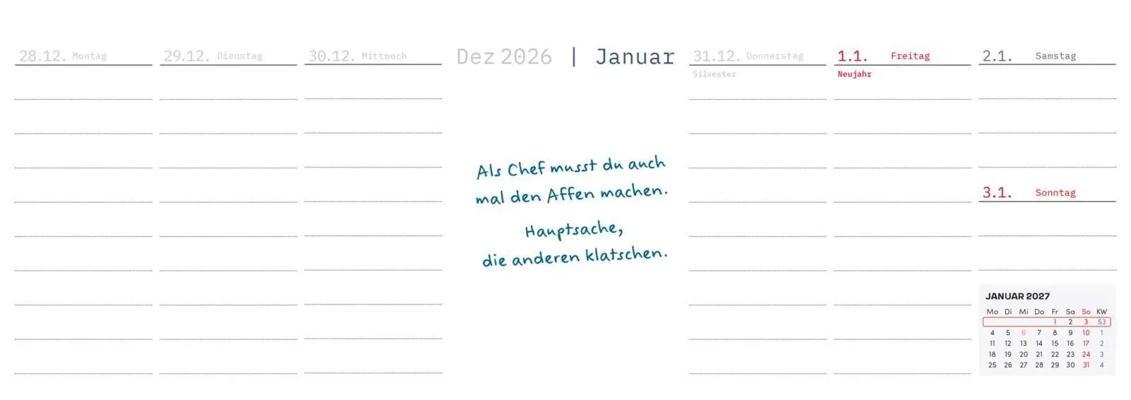 Bild: 9783830322993 | Stromberg Tischkalender 2027 | Lappan Verlag | Kalender | 128 S.