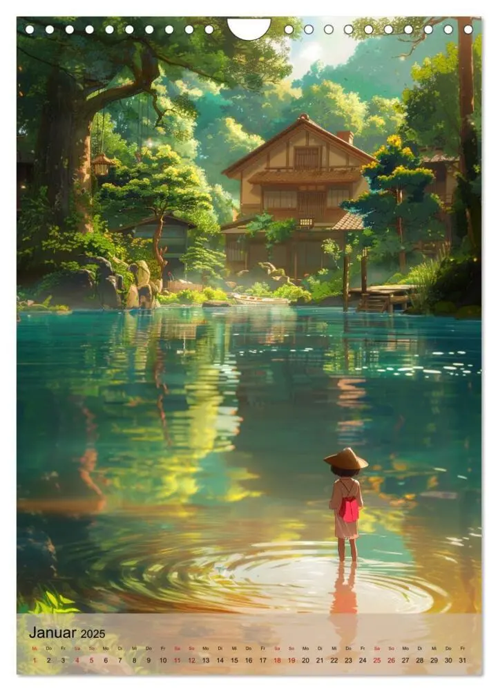Bild: 9783383803093 | Immer wieder Anime (Wandkalender 2025 DIN A4 hoch), CALVENDO...