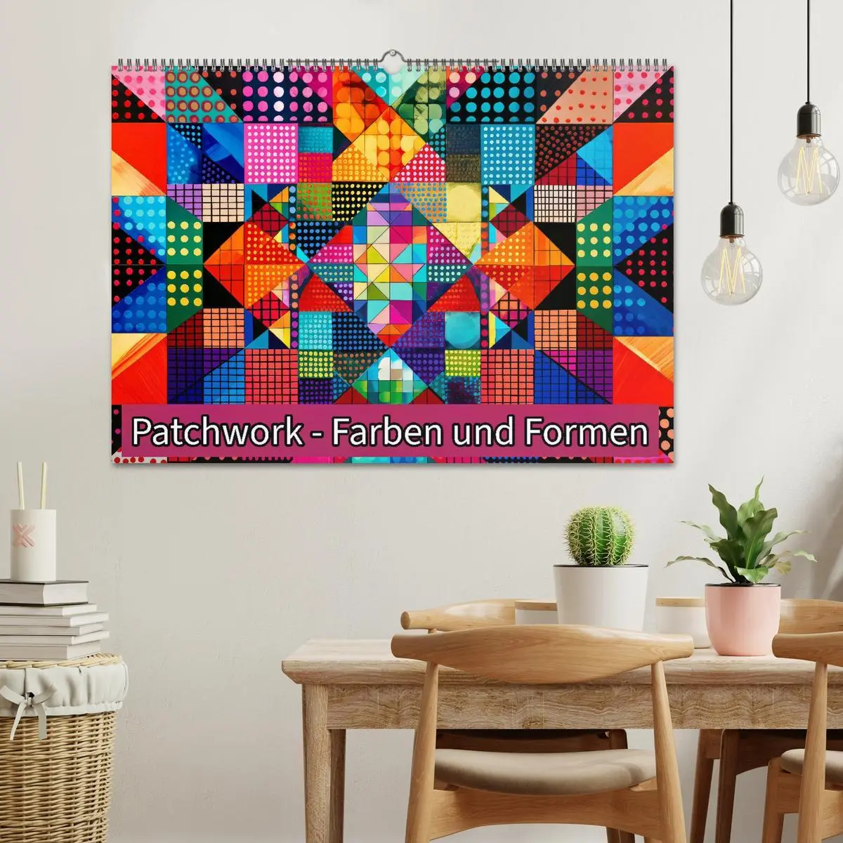 Bild: 9783457393093 | Patchwork - Farben und Formen (Wandkalender 2026 DIN A2 quer),...