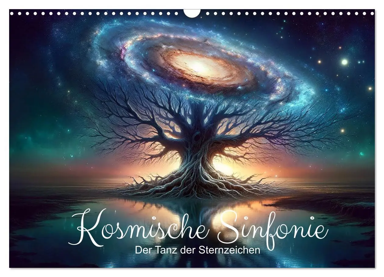 Cover: 9783457463093 | Kosmische Sinfonie: Der Tanz der Sternzeichen (Wandkalender 2026...