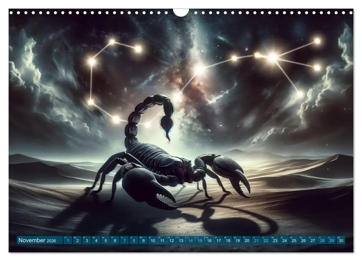 Bild: 9783457463093 | Kosmische Sinfonie: Der Tanz der Sternzeichen (Wandkalender 2026...