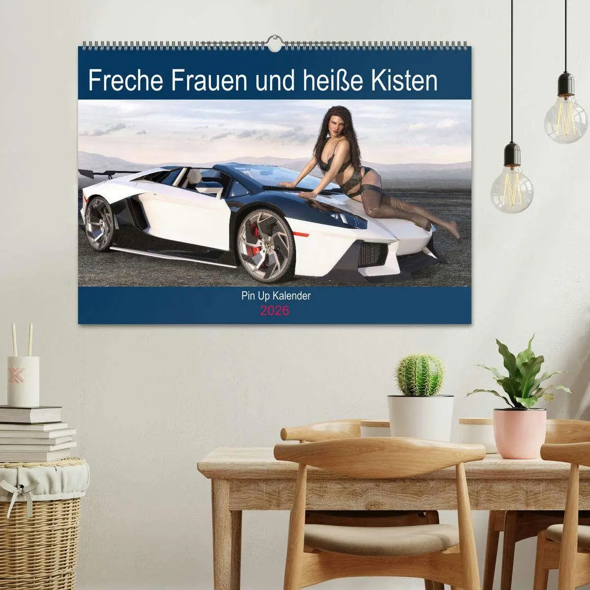 Bild: 9783457913093 | Freche Frauen und heiße Kisten (Wandkalender 2026 DIN A2 quer),...