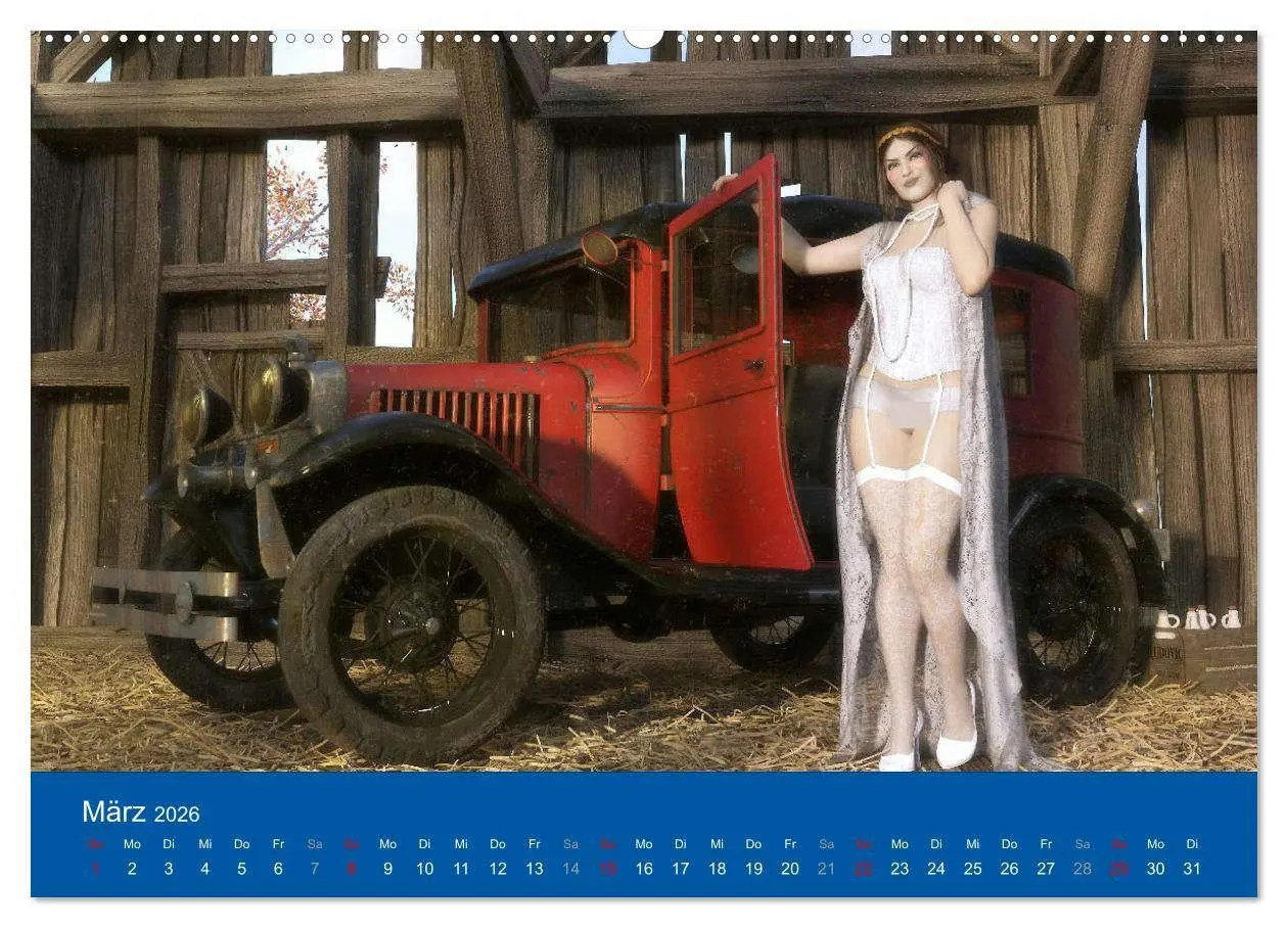 Bild: 9783457913093 | Freche Frauen und heiße Kisten (Wandkalender 2026 DIN A2 quer),...