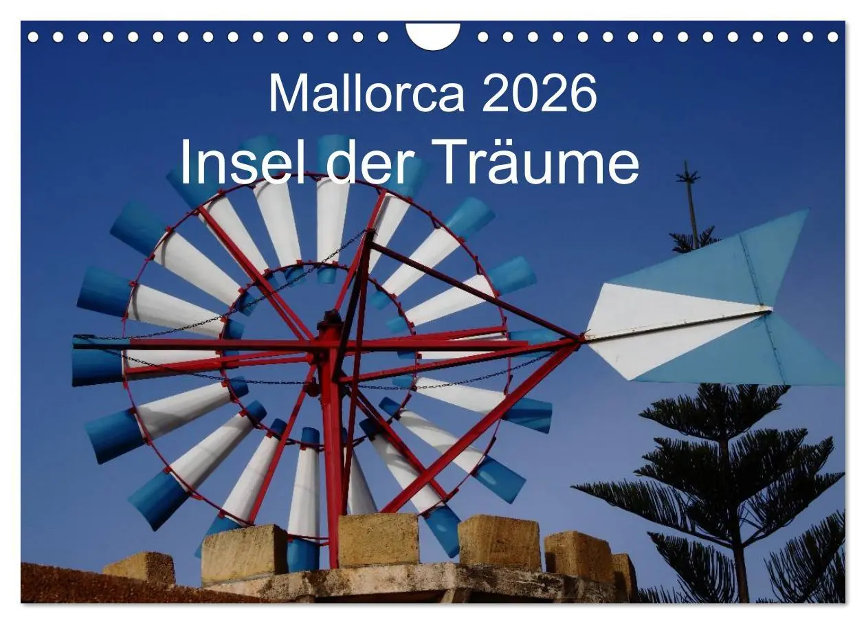 Cover: 9783516173093 | Mallorca 2026 - Insel der Träume (Wandkalender 2026 DIN A4 quer),...