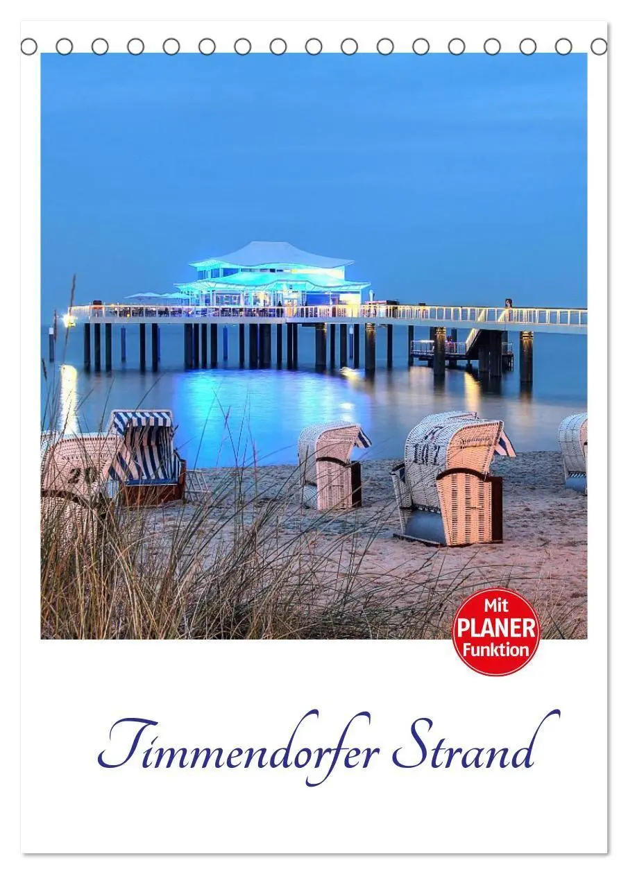 Cover: 9783569953093 | Timmendorfer Strand (Tischkalender 2027 DIN A5 hoch), CALVENDO...