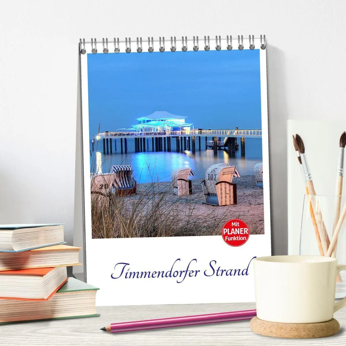 Bild: 9783569953093 | Timmendorfer Strand (Tischkalender 2027 DIN A5 hoch), CALVENDO...