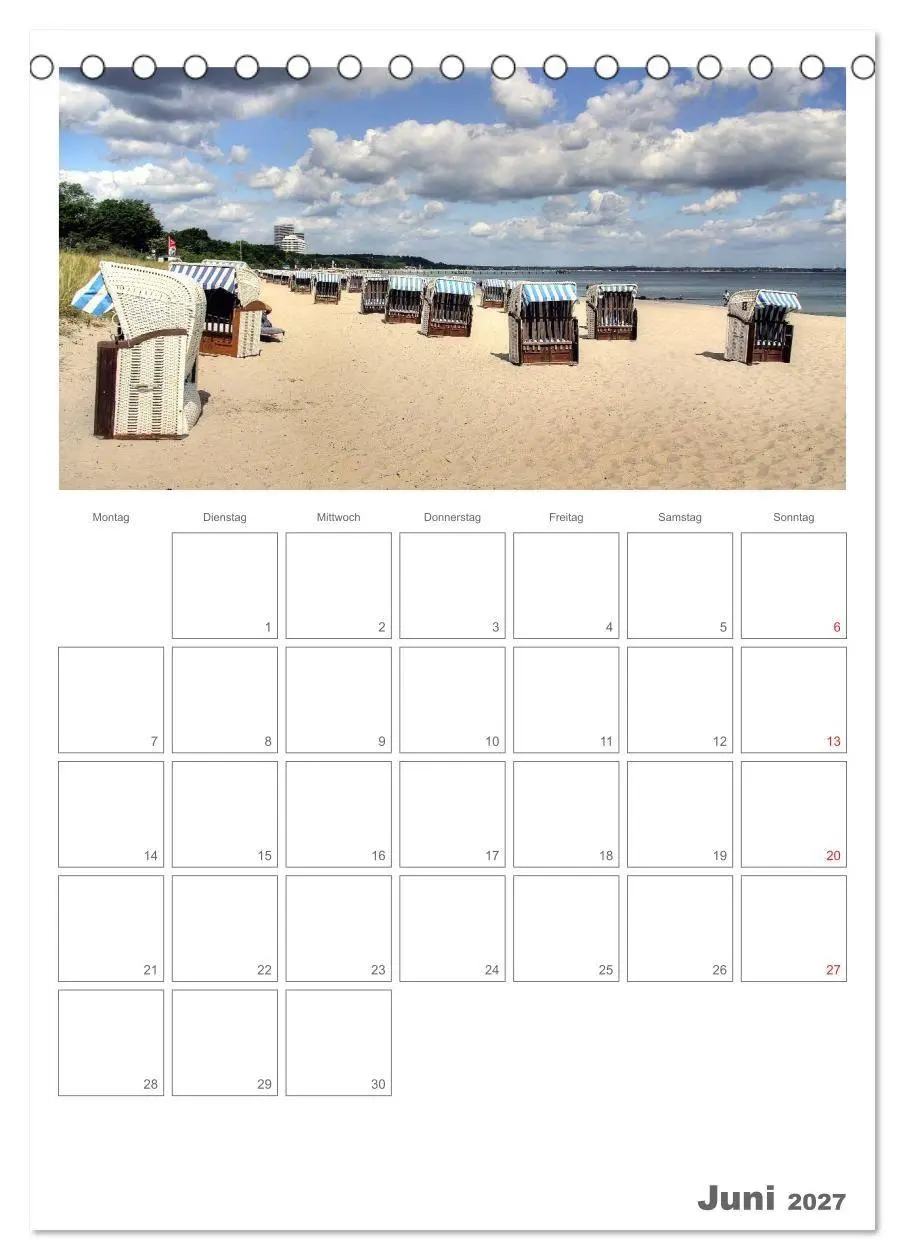 Bild: 9783569953093 | Timmendorfer Strand (Tischkalender 2027 DIN A5 hoch), CALVENDO...