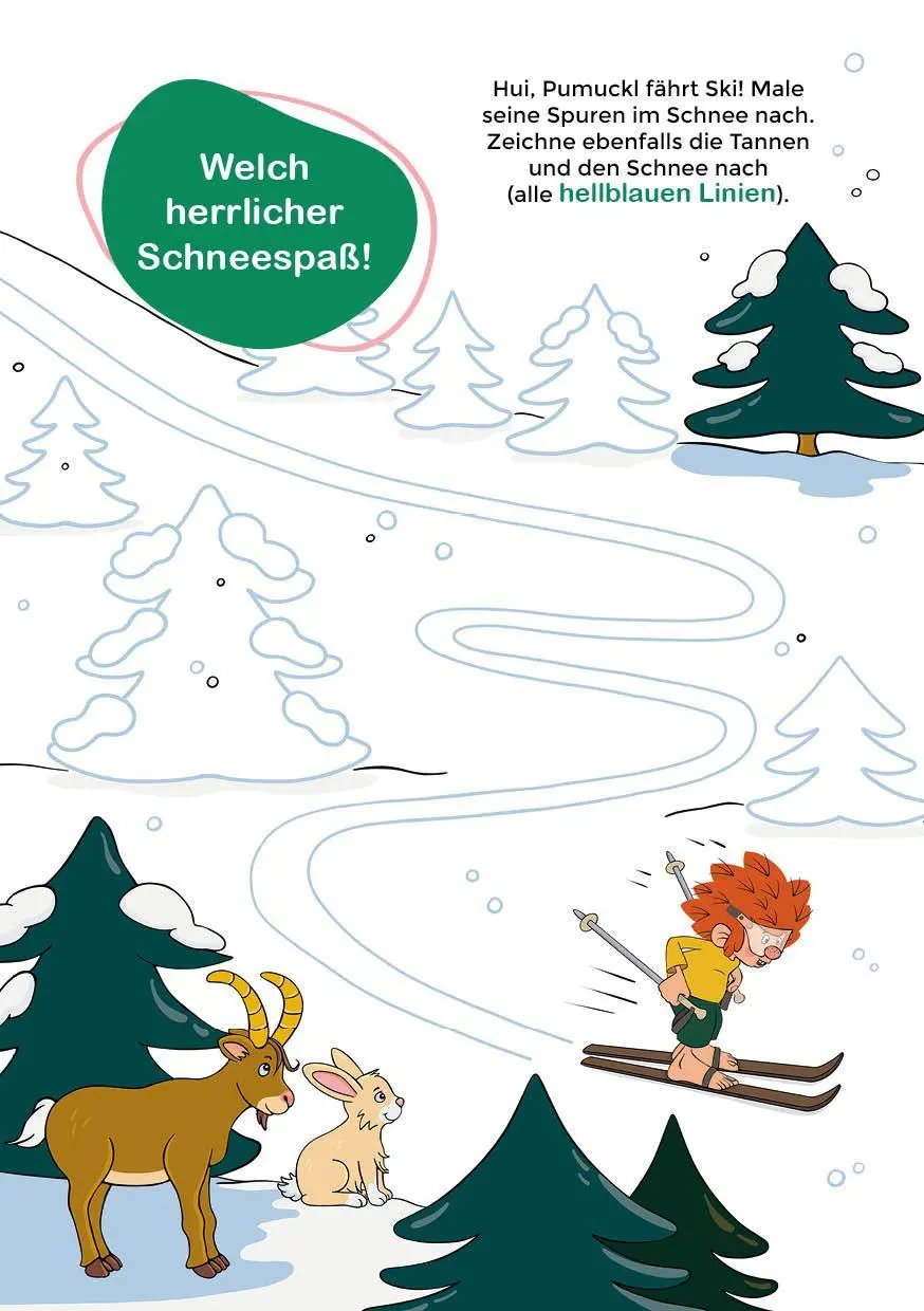 Bild: 9783745933093 | Lern-Spiel-Spaß mit Pumuckl - Mein Vorschulblock: Formen, Mengen...
