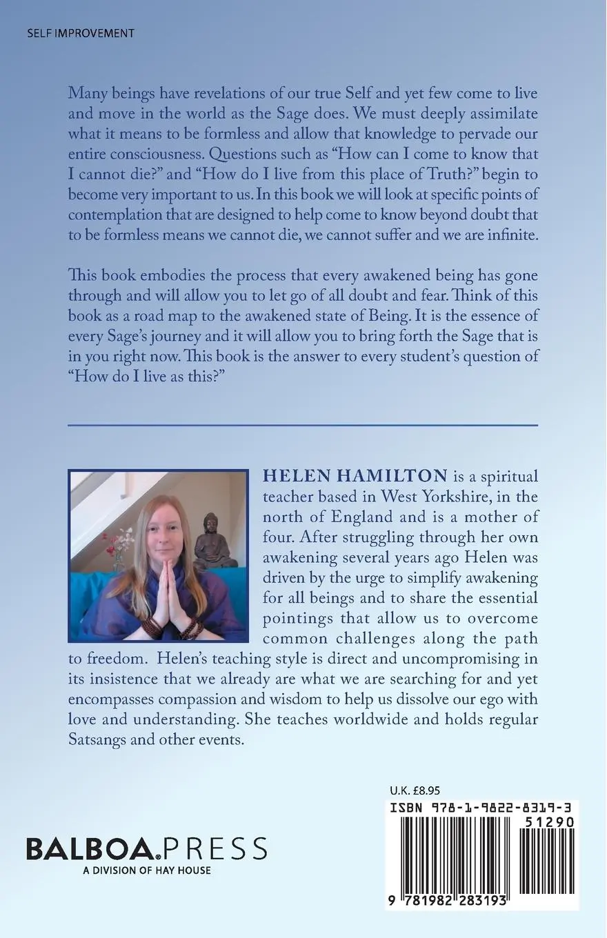 Rückseite: 9781982283193 | Now That You Are Formless | Contemplations for Self-Revelations | Buch