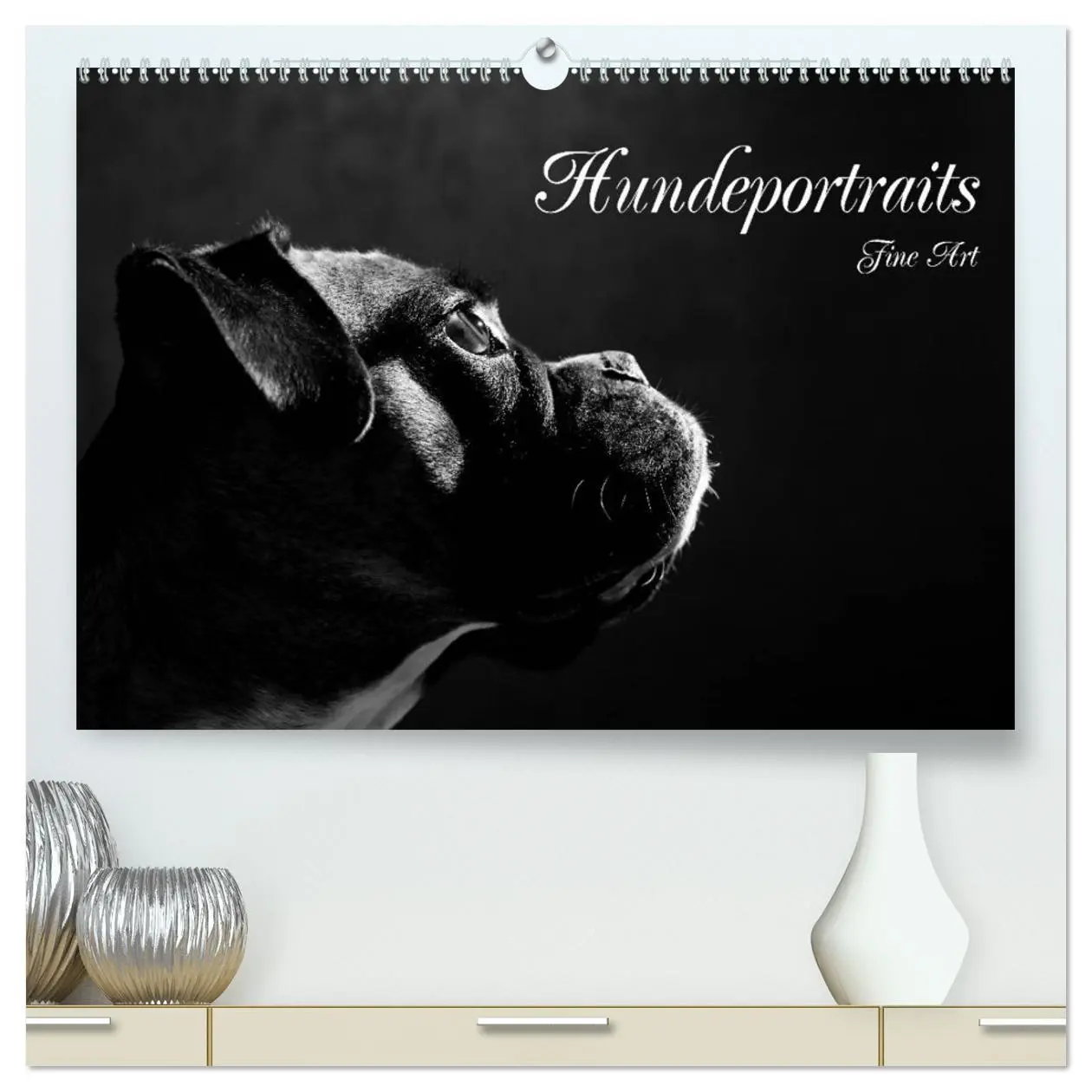 Cover: 9783457763193 | Hundeportraits Fine Art (hochwertiger Premium Wandkalender 2026 DIN...