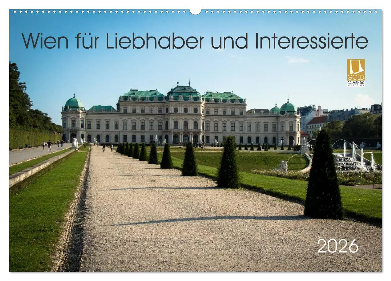Cover: 9783516093193 | Wien für Liebhaber und Interessierte (Wandkalender 2026 DIN A2...