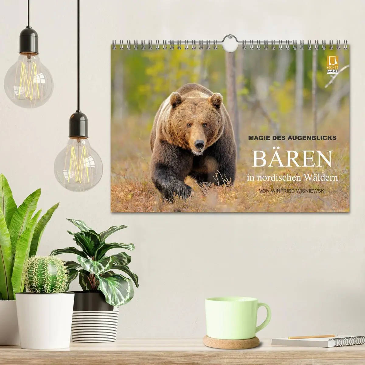 Bild: 9783516163193 | Magie des Augenblicks - Bären in nordischen Wäldern (Wandkalender...