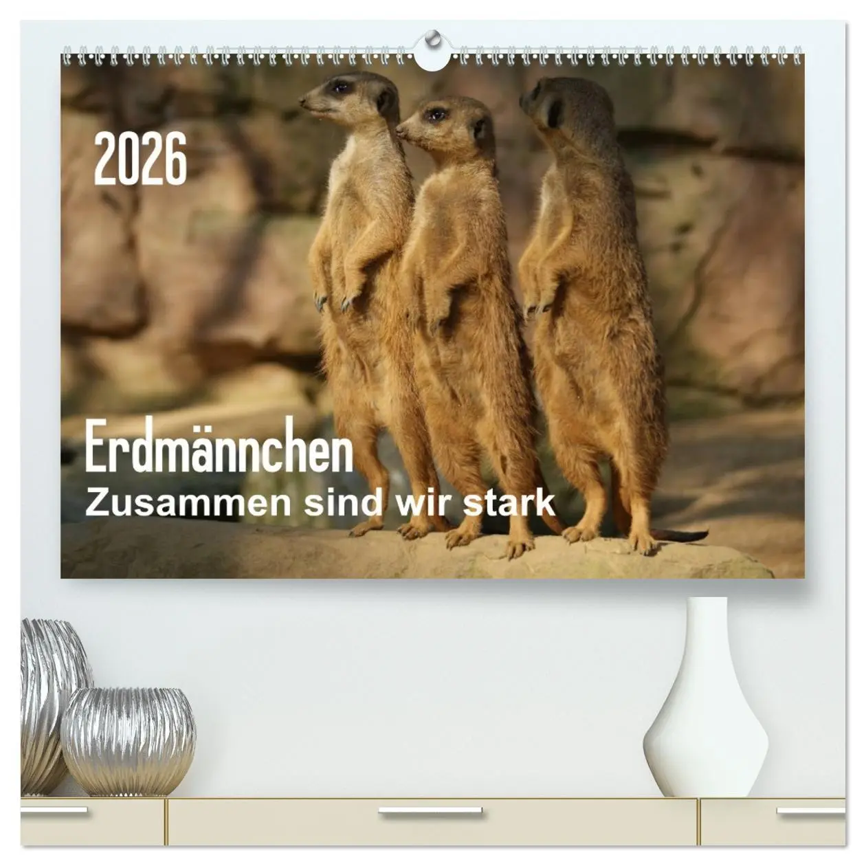 Cover: 9783516233193 | Erdmännchen - Zusammen sind wir stark (hochwertiger Premium...