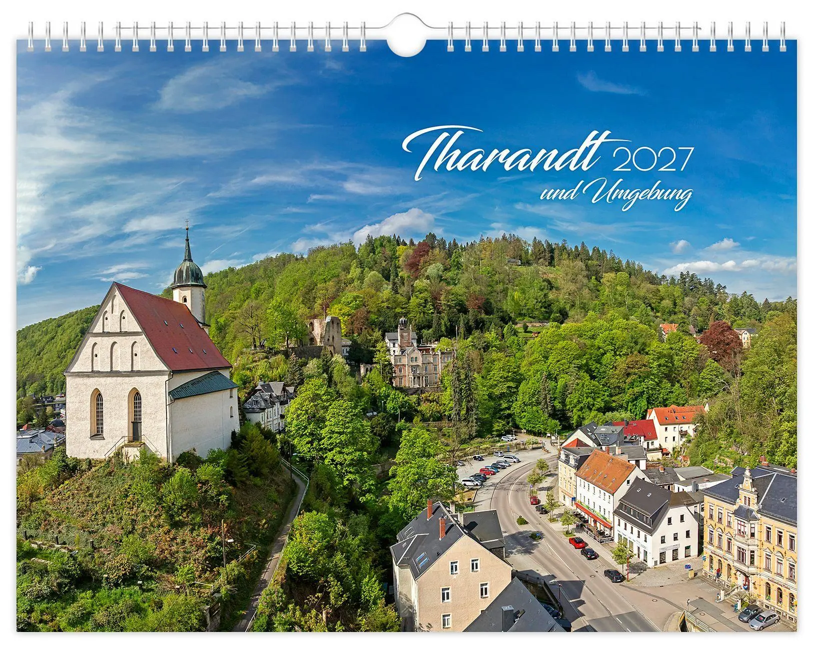 Cover: 9783912303193 | Kalender Tharandt und Umgebung 2027 | 40 x 30 cm weißes Kalendarium